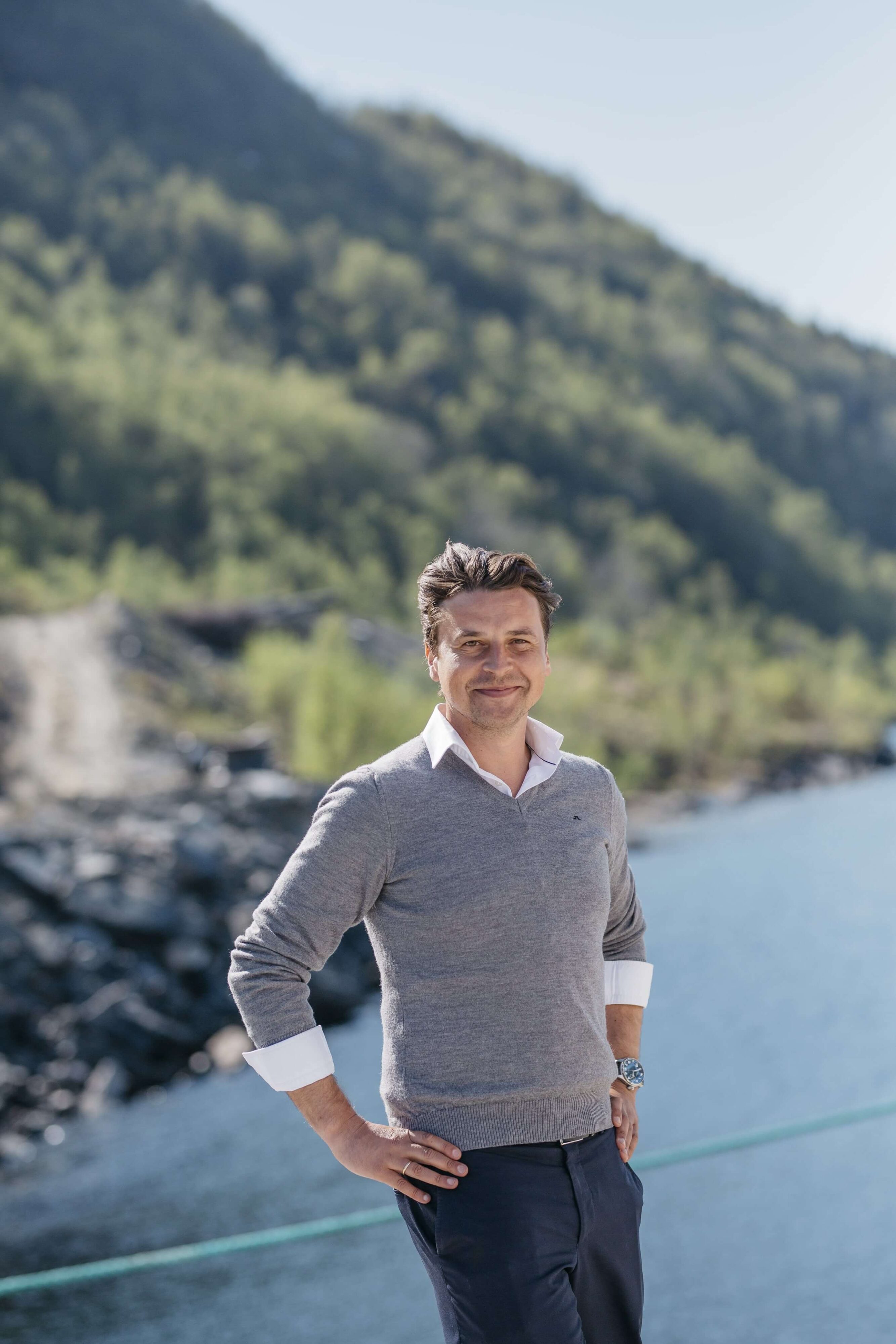 Portrett av Konsernsjefen i Ferd