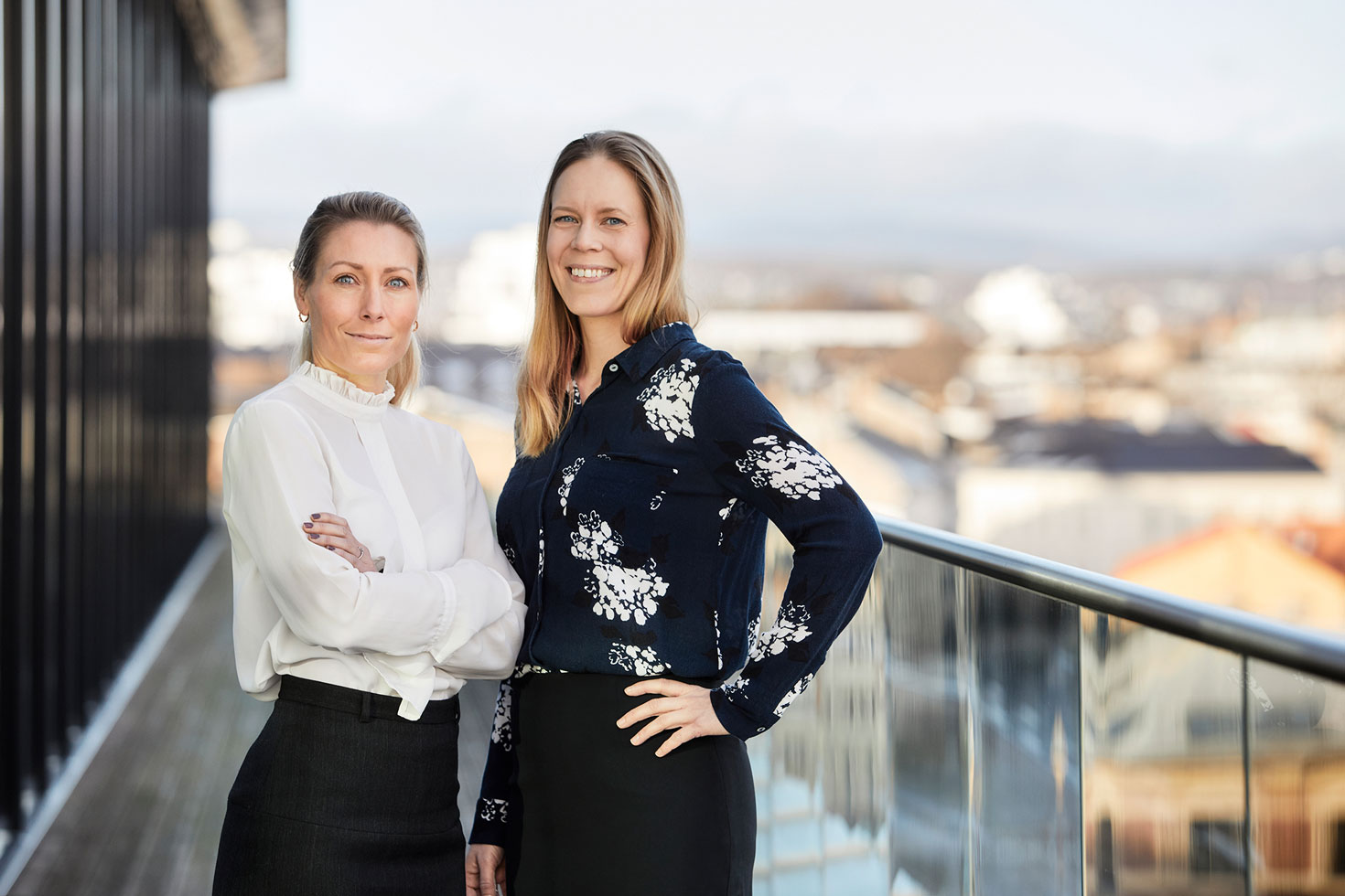 Astrid Laake Paaske og Mari Huuhka Killingmo i Ferd Sosiale Entreprenører.