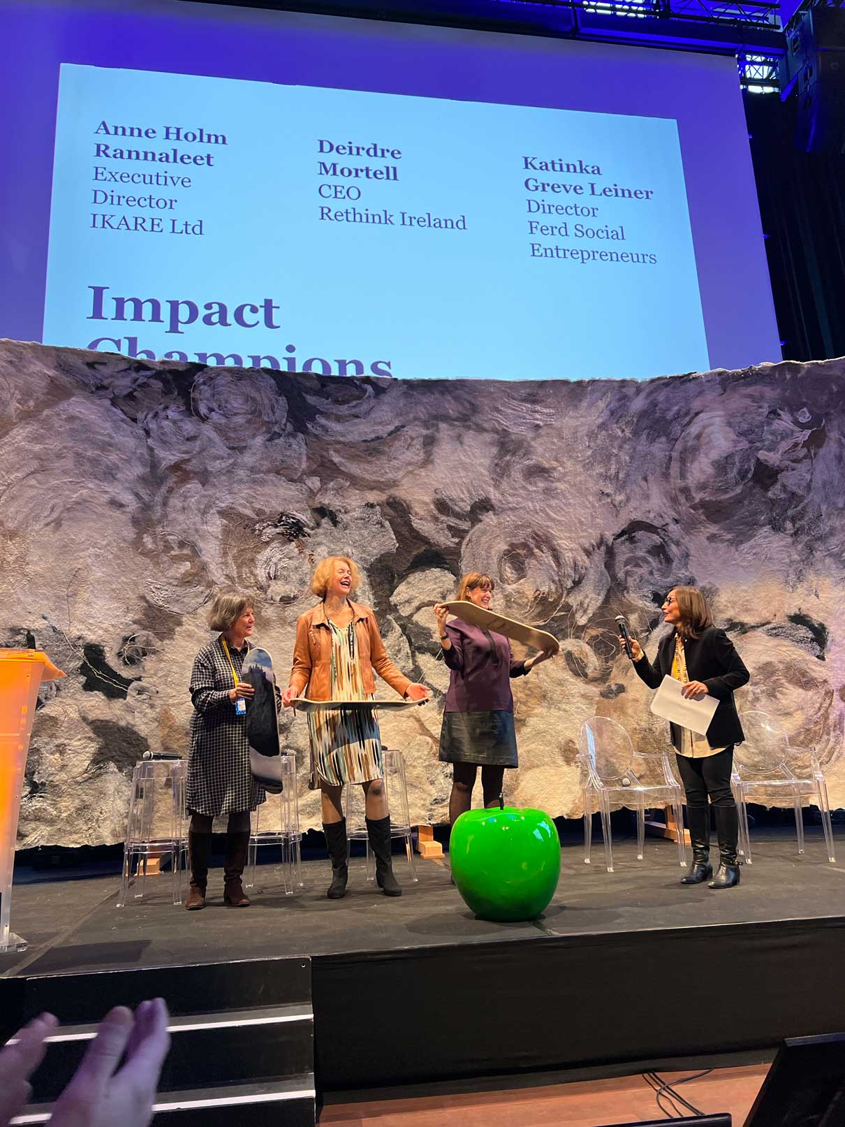 Direktør Katinka Greve Leiner i Ferd Sosiale Entreprenører er kåret til EVPA Impact Champion 2022.